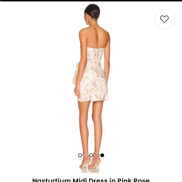 Nasturtium Dress V. Chapman- bridal shower, rehearsal dinner minidress - Picture 2 of 10